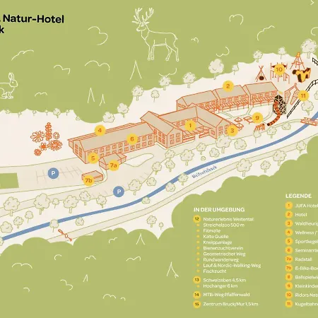 Jufa Bruck An Der - Im Weitental 酒店 3*
