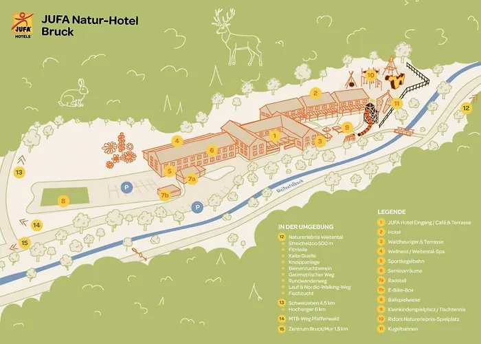 Jufa Bruck An Der - Im Weitental Hotel 3*